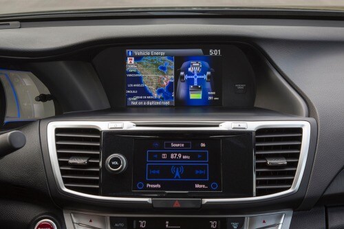2014 Honda Accord Hybrid Touring Sedan Navigation System