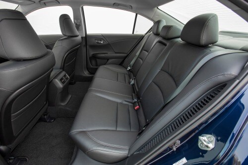 2014 Honda Accord Hybrid Touring Sedan Rear Interior