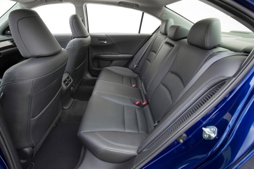 2017 Honda Accord Hybrid Touring Sedan Rear Interior
