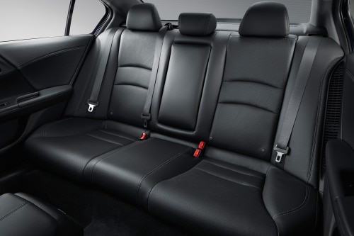 2017 Honda Accord Hybrid Touring Sedan Rear Interior