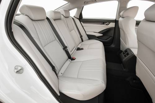 Honda Accord Hybrid Touring Sedan Rear Interior