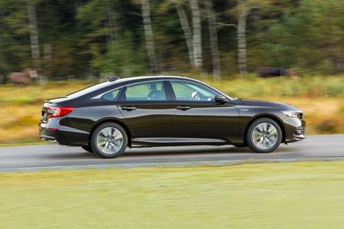 Honda Accord Hybrid Touring Sedan Profile Shown