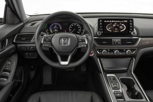 Honda Accord Hybrid Touring Sedan Steering Wheel Detail