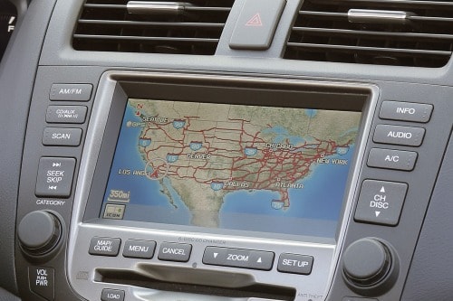 2007 Honda Accord EX-L V-6 Coupe Navigation System