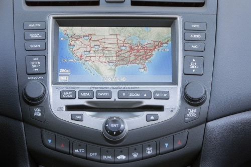 2007 Honda Accord EX-L V-6 Sedan Navigation System