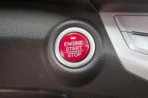 2014 Honda Accord EX-L Ignition Button Detail