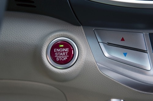 2014 Honda Accord EX-L V-6 w/Navigation Sedan Ignition Button Detail