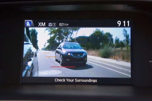 2014 Honda Accord EX-L V-6 w/Navigation Sedan Blindspot Display Detail