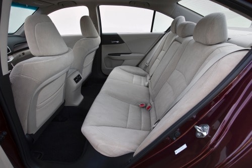 2014 Honda Accord EX Sedan Rear Interior