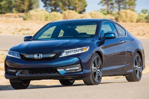 2017 Honda Accord Touring V-6 Coupe Exterior Shown
