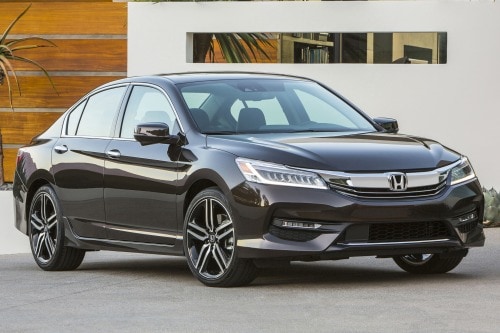 2017 Honda Accord Touring V-6 Sedan Exterior Shown