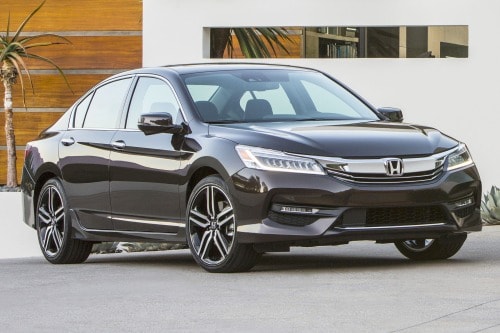 2017 Honda Accord Touring V-6 Sedan Exterior Shown