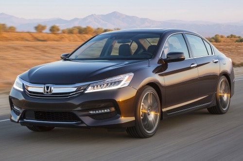 2017 Honda Accord Touring V-6 Sedan Exterior Shown