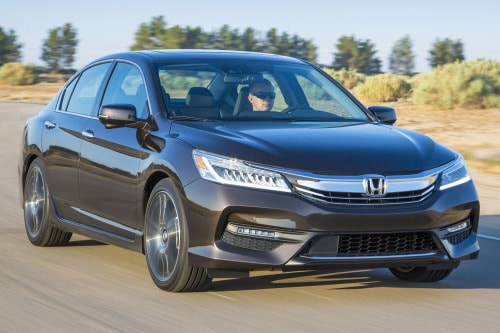 2017 Honda Accord Touring V-6 Sedan Exterior Shown