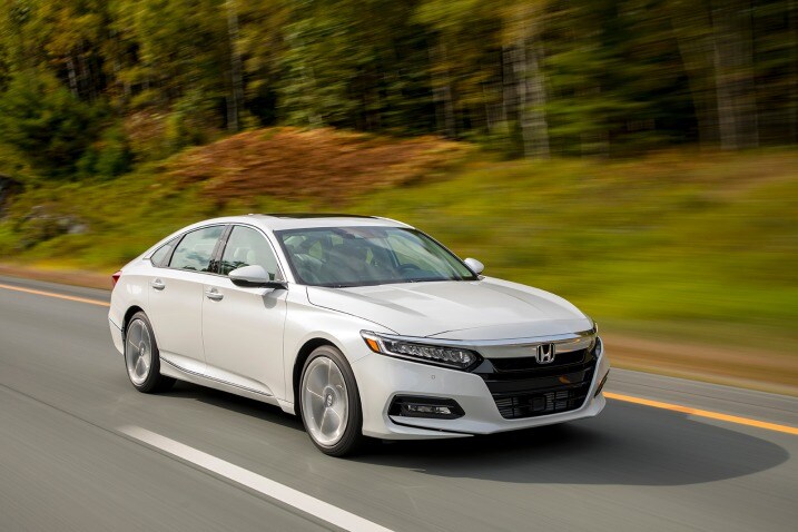 2018 Honda Accord First Drive Edmunds Just When You Thought The Eulogy For Midsize Sedans Was Being Penned Honda Introduces 2018 Accord S Completely Redesigned 10th Generation
