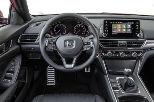 Honda Accord Sport Sedan Steering Wheel Detail