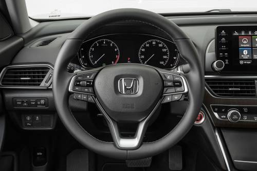 Honda Accord Touring Sedan Steering Wheel Detail