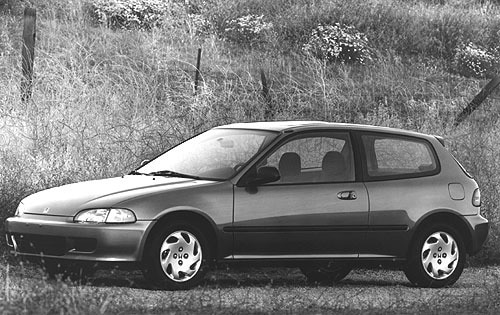 1992 Honda Civic 2 Dr Si Hatchback