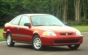1997 Honda Civic 2 Dr HX Coupe