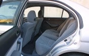 2003 Honda Civic EX Sedan w/Side Airbags Rear Interior