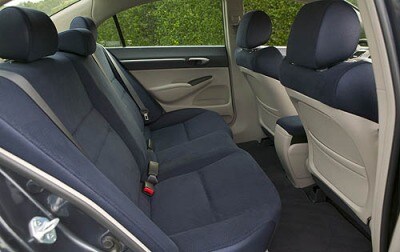 Used 2006 Honda Civic Hybrid Review Ratings Edmunds 2006 Honda Civic Hybrid Rear Interior