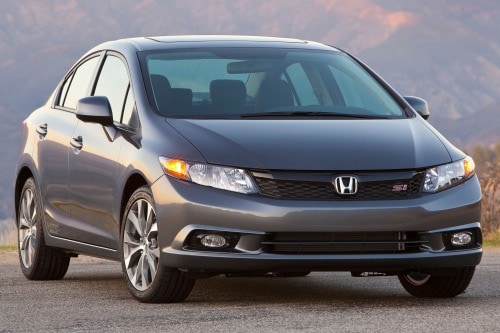2012 Honda Civic Si Sedan Exterior