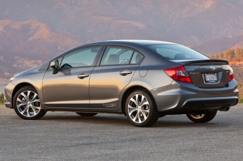 2012 Honda Civic Si Sedan Exterior