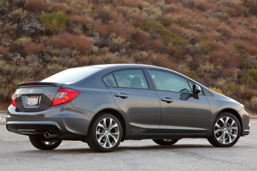 2012 Honda Civic Si Sedan Exterior