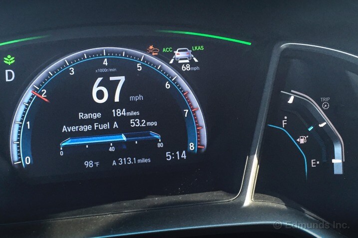 2016 Honda Civic Edmunds Road Test 2016 Honda Civic