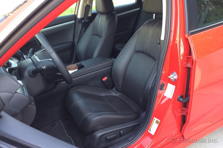 2018 Honda Civic Edmunds Road Test - 2018 Honda Civic Lx Seat Adjustment