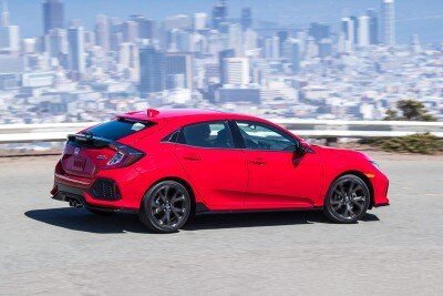 2017 Honda Civic Hatchback Review Edmunds 2017 Honda Civic Sport Touring 4dr Hatchback Exterior