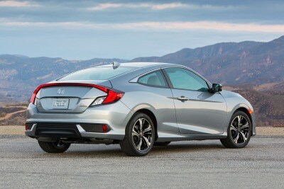 2017 Honda Civic Coupe Review Edmunds 2017 Honda Civic Touring Coupe Exterior