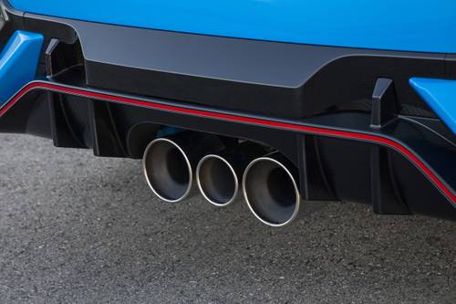 2021 Honda Civic Type R 4dr Hatchback Exhaust Pipes