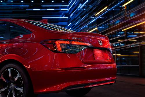 2026 Honda Civic Sport Touring Hybrid Sedan Exterior Detail