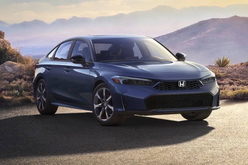 2026 Honda Civic Sport Touring Hybrid Sedan Exterior Shown