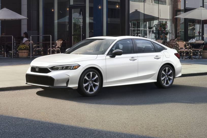 2026 Honda Civic Sport Touring Hybrid Sedan Exterior Shown