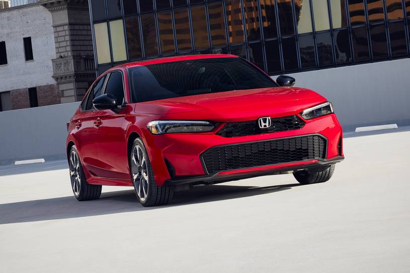 2026 Honda Civic Sport Touring Hybrid Sedan Exterior Shown