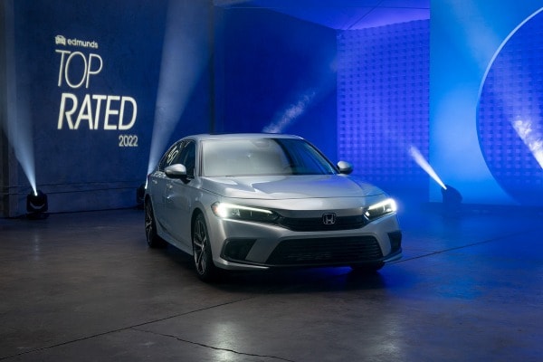 Redesigned Honda Civic Is the Edmunds Top Rated Sedan for 2022