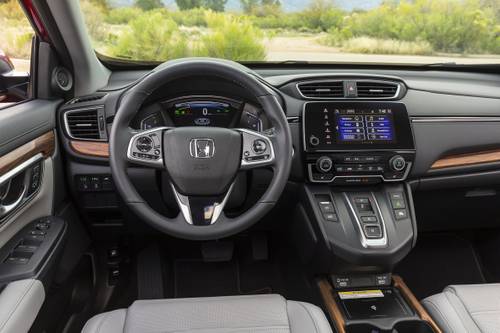 Honda CR-V Hybrid Touring 4dr SUV Steering Wheel Detail