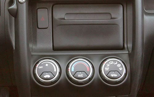 2005 Honda CR-V HVAC Controls