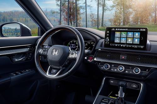 2023 Honda CR-V Sport Touring Hybrid 4dr SUV Steering Wheel Detail