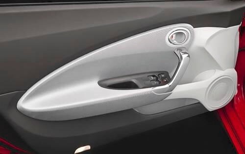 2012 Honda CR-Z EX Interior Door Trim Detail