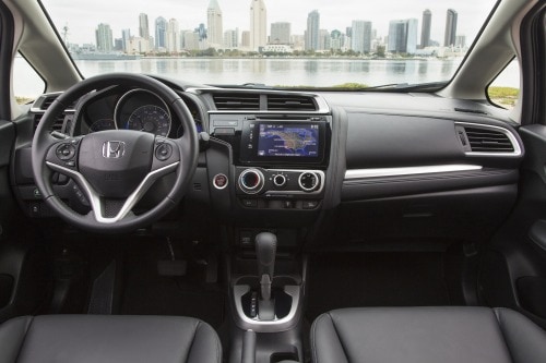 2017 Honda Fit EX-L w/Navigation 4dr Hatchback Dashboard Shown