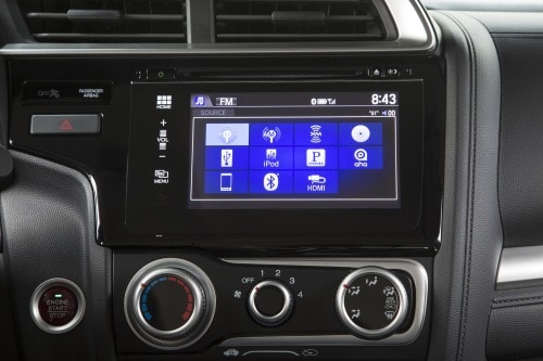 2017 Honda Fit EX-L w/Navigation 4dr Hatchback Interior Detail