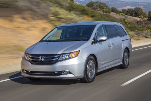 2017 Honda Odyssey Touring Elite Passenger Minivan Exterior Shown