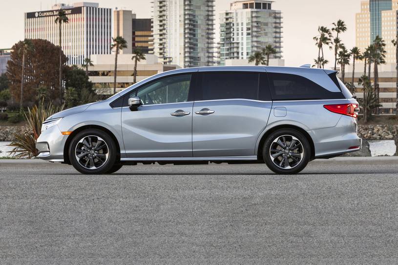 Honda Odyssey Elite Passenger Minivan Profile Shown