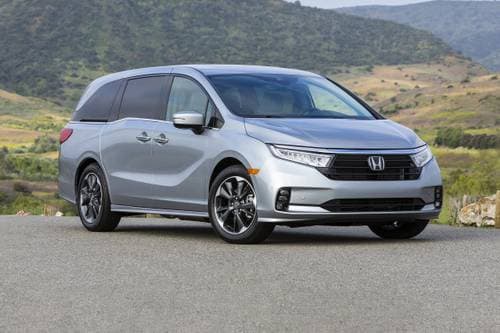 Honda Odyssey Elite Passenger Minivan Exterior Shown