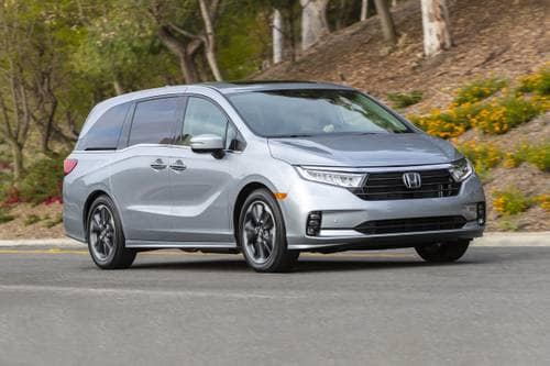 Honda Odyssey Elite Passenger Minivan Exterior Shown