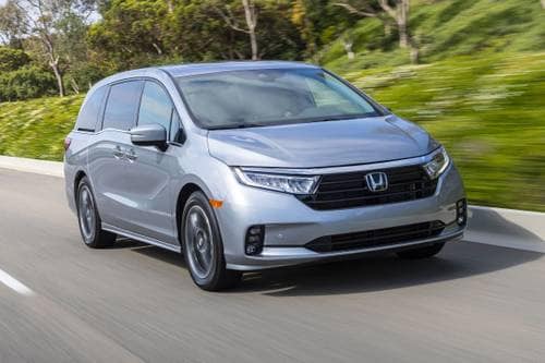 Honda Odyssey Elite Passenger Minivan Exterior Shown