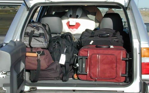 2000 Honda Passport Cargo Area